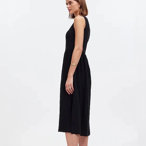 Madewell Black Knit Tank Midi Dress XXS - Picture 3 of 6